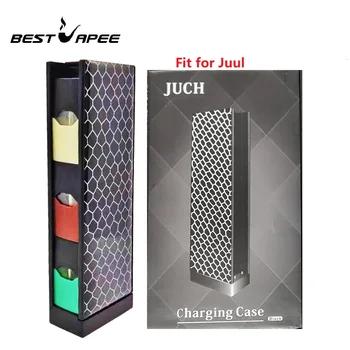 

Universal Compatible for JUUL Electronic Cigarette Charger fit Vape Pen kit JUUL00 Mobile Charging Pods Case Holder Box 1100mah