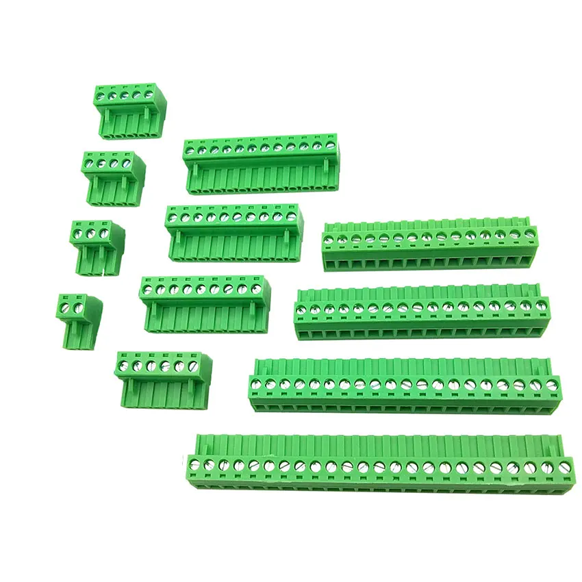 20 шт. KF2EDGK 5 08 2EDG PCB 2PIN /3P/4P/5P/6P/7P/8P/9P/10P/12P/13P/14P соединительная Клеммная колодка с