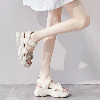 

Summer Sport Sandals Woman Hollow women sneakes casual Outdoor Sandals Women Summer Beach Cool Platform Shoes Sandalias Femenina