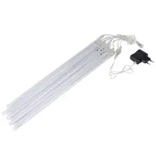 ICOCO многоцветный 30 см метеоритный дождь трубы AC100-240V светодиодный Рождественский светильник s Свадебная вечеринка сад Рождественский светильник