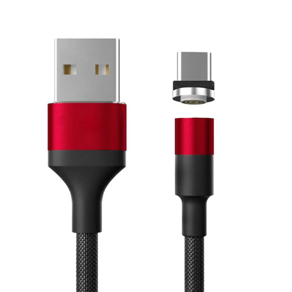 Магнитный USB кабель для Micro USB/type C 3A Быстрый зарядный кабель для передачи данных для мобильного телефона QC3.0 для huawei Xiaomi Магнит USB type-c