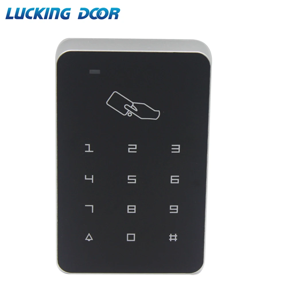 LUCKING дверь 125 кГц RFID цифровая клавиатура система контроля доступа дверной замок управление Лер RFID считыватель карт w/10 шт. TK4100 ключ - Цвет: access control