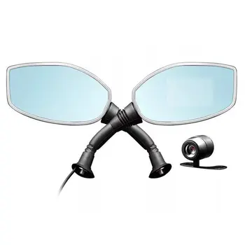 

Motorcycle Rearview Mirror Camera DVR Auto Video Recorder Dash Cam Loop Recording Dual Lens Camcorder Support TF Card