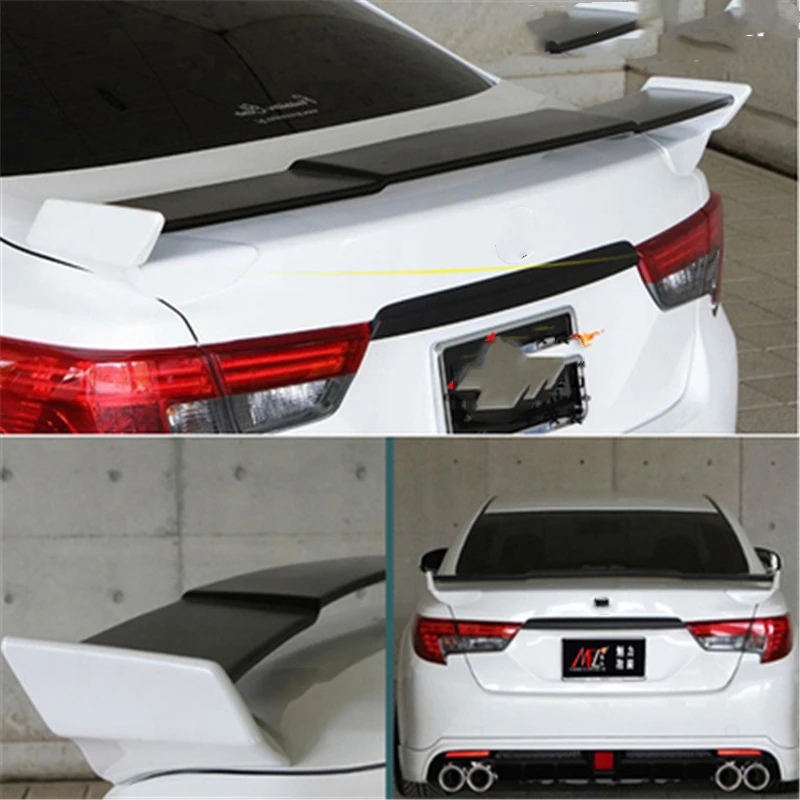 Применение для Toyota Mark X REIZ COROLLA спойлер 2010 2017 год FRP Материал с Цвет заднее крыло