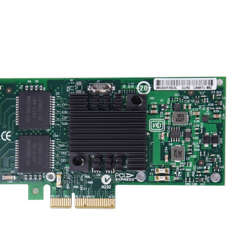 4 Порты и разъёмы PCI-E гигабитный сетевой карты для Intel 82580 серверный адаптер PCI-E 10/100/1000 Мбит/с четырехъядерным процессором RJ45 сетевой адаптер