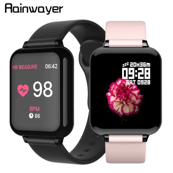 

Good Price! B57 Smart Watch Waterproof Smart Wriatband Heart Rate Blood Pressure Oxygen Monitoring B57 Smartwatch Smart Bracelet