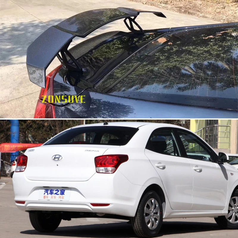 Подходит для Hyundai Verna Reina 2017-2021 года спойлер комплект аксессуаров корпуса заднего