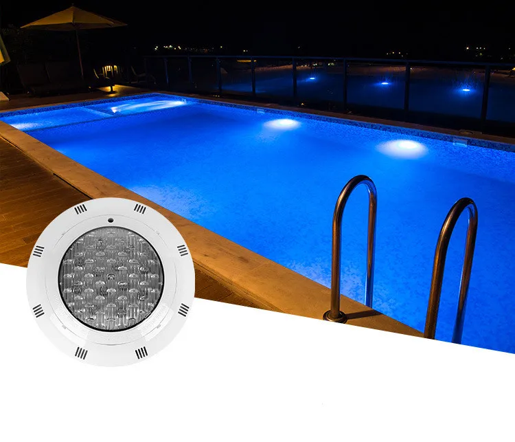 20W 30W 40W 50W 60W 70W LED Underwater Swimming Pool Lights RGB Color Changing AC12V IP68 Waterproof Lamp with Remote Controller submersible led lights with remote