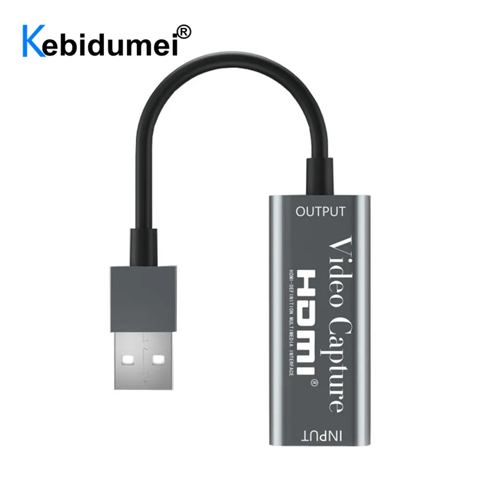 USB кабель для захвата видео HDMI видеорегистратор записывающая коробка карта PS4