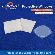 LSKCSH 10 шт./лот волоконные лазерные защитные окна 50*2 мм 0-3000 Вт P0251-1070-00001 Precitec Highyag Raytools лазерная сварочная головка
