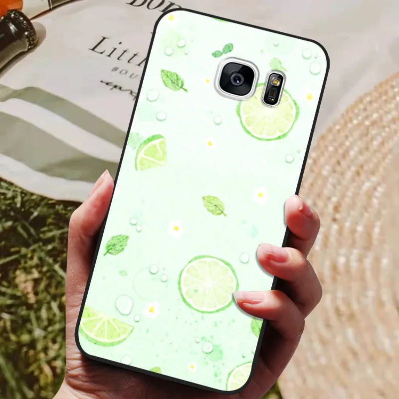 Cute Pattern Silicone TPU Phone Case - Soft Protective Back Cover Bumper