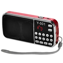 JABS Y-501 цифровой портативный аудио lcd цифровой fm-радио динамик USB Mp3 музыкальный плеер