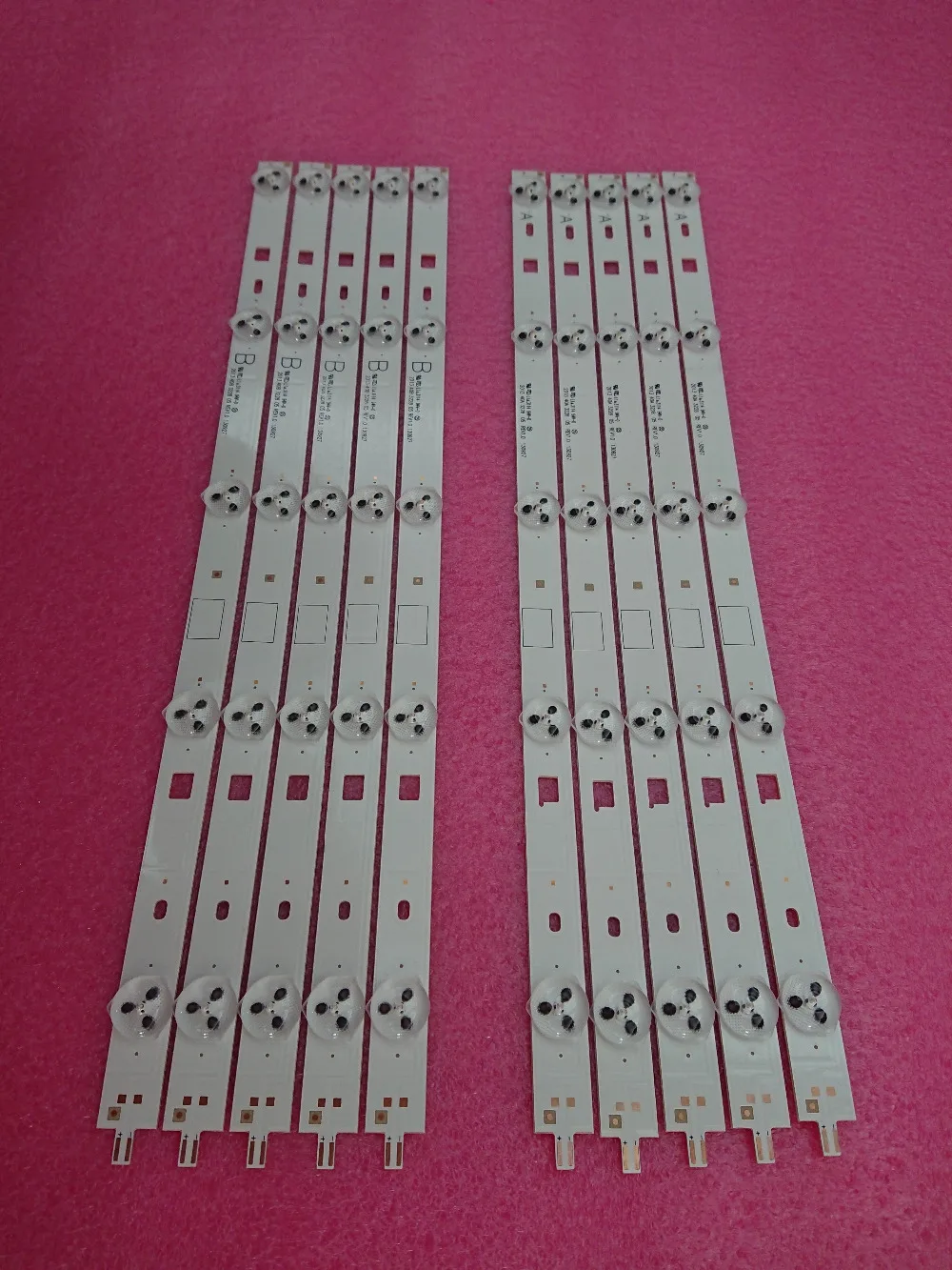 

New 5set=50pcs(25*A 25*B)LED backlight strip Replacement for 40inch TV KDL-40R480B samsung 2013SONY40A 2013SONY40B 3228