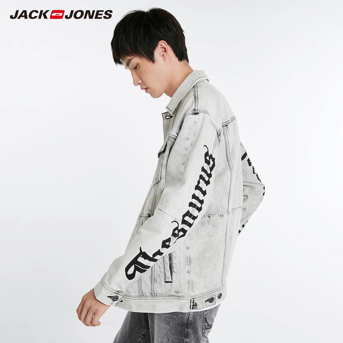 Jack Jones Мужская Ретро Повседневная джинсовая куртка | 218357524|Куртки|