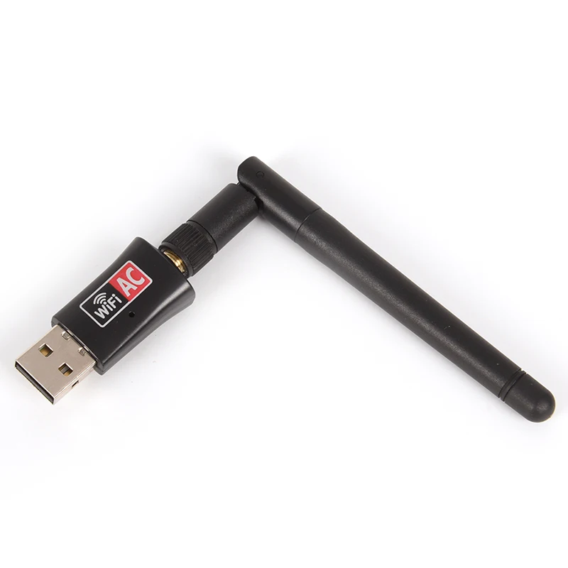 600 Мбит/с USB wifi адаптер AC600 2,4 ГГц 5 ГГц WiFi с антенной двухдиапазонный USB PC мини Сетевая карта приемник беспроводной LAN адаптер