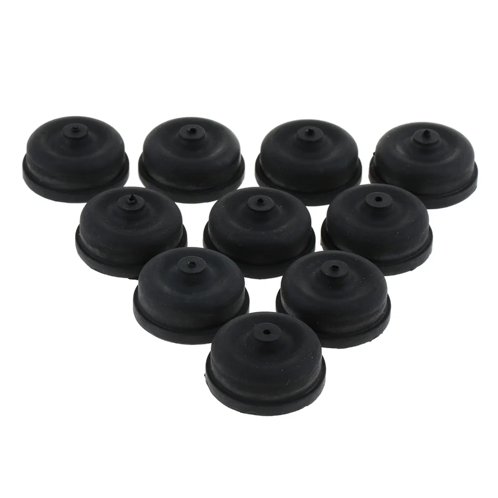 10 Count Fish Pond Aquarium Air Pump EPDM Gasket Diaphragm Parts 