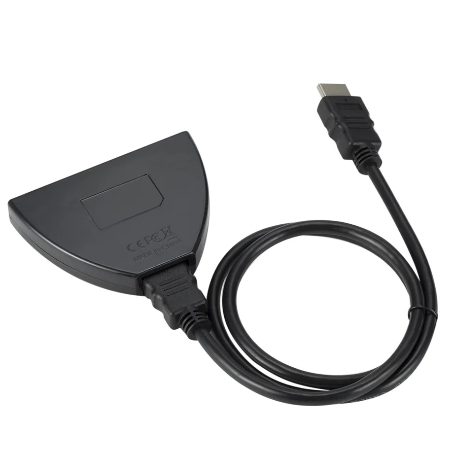 3 em 1 para Fora Hub para o pc Portas Interruptor Hdtv Hdmi Switcher Adaptador Cabo 1080p Divisor 3 3 Comutadores KVM