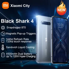 Xiaomi – Smartphone Black Shark 4, Version globale, téléphone de jeu, 6 go/8 go/12 go de Ram, 128 go et 256 go de Rom 