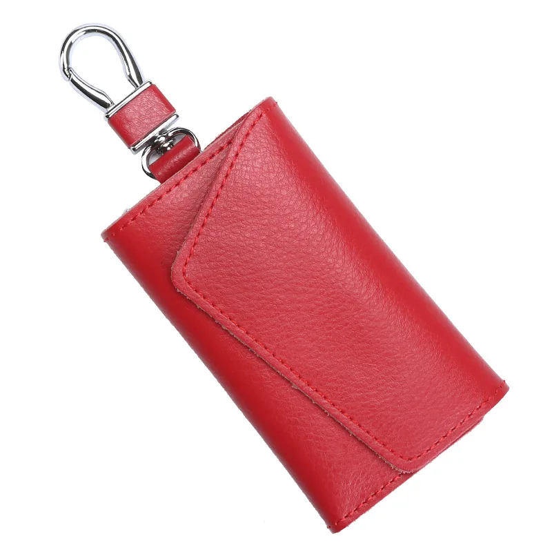 Personalised Key Case Free Engraving Name Leather Key Bags