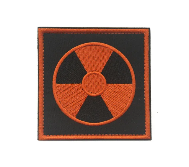 Полоса ядерный Мощность завод излучения патч Сталкер s.t.a.l.k.e. Фракции наёмников одиночек атомная сила значок патч Чернобыль - Цвет: C Size 8 x 8 cm