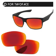 Papaviva огонь красное зеркало поляризованные Сменные линзы для Солнцезащитные очки Рамка UVA и UVB Защита