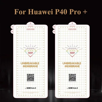 

50pcs Unbreakable Membrance Curved Full Cover Soft Hydrogel Film Screen Protector For Huawei P40 Pro Plus Mate 30 Honor 30S V30