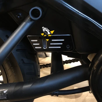 

For Honda Rebel CMX 300 500 CMX500 CMX300 2017 2018 2019 Motorcycle CNC Aluminum Rear Brake Fluid Reservoir Cover Cap