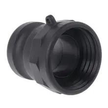 1000L IBC сливной штуцер адаптер садовый шланг сверхмощный " грубая нить x 2" Cam Lock дренажный адаптер