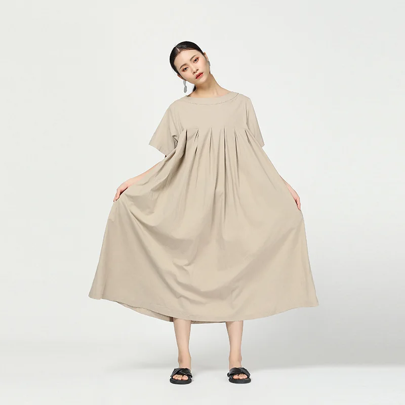 khaki Модный летний стиль, модная женская одежда, независимый дизайн, круглый вырез, короткий рукав, пуловер, WG77111 - Цвет: khaki