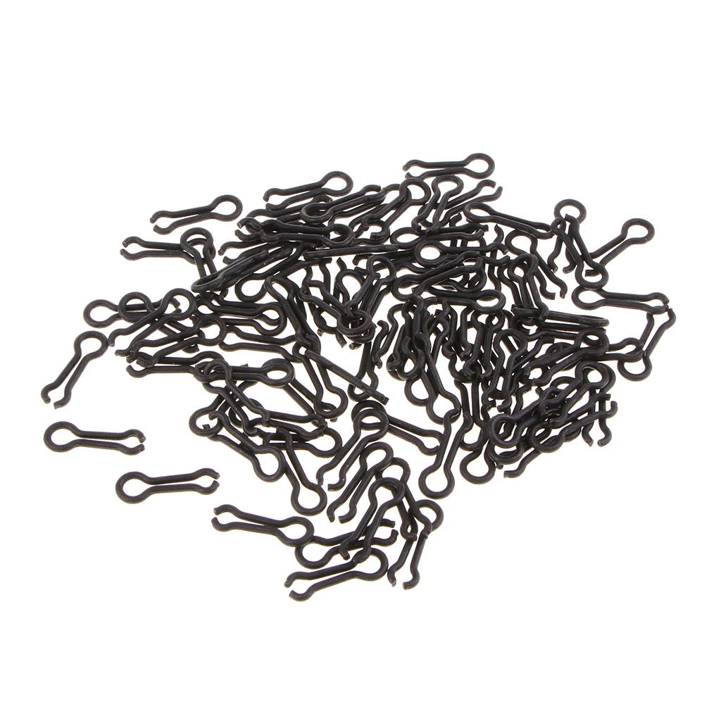 100pcs Stainless Steel Do It Mould Loops Sinker Mould Eyes Lead Making Eye Wires Weight Connector Fishing Accessories Pesca
