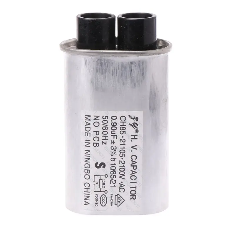 AC 2100V Microwave Oven High Voltage HV Capacitor 1.00uF Replacement Universal Whosale&Dropship