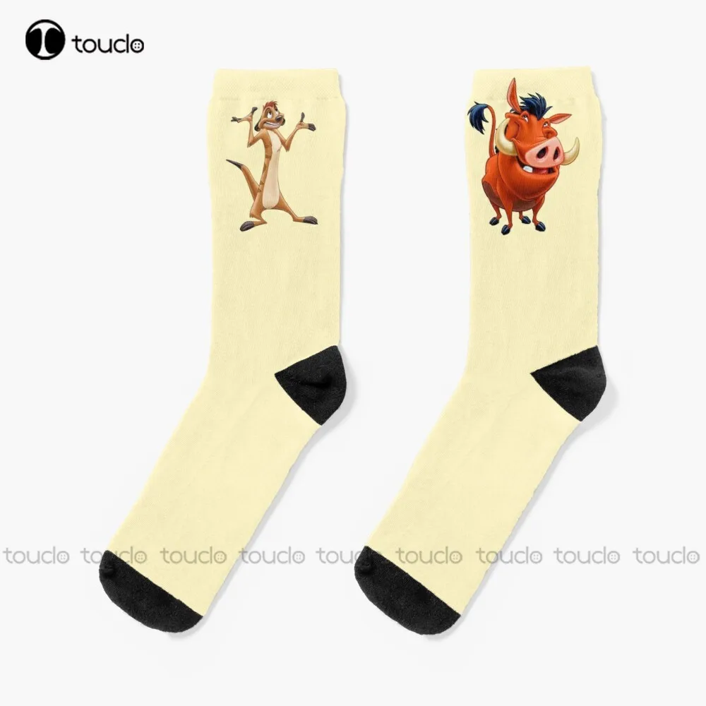 The Lion - Timon And Pumbaa Socks Sock For Women Thanksgiving Christmas ...