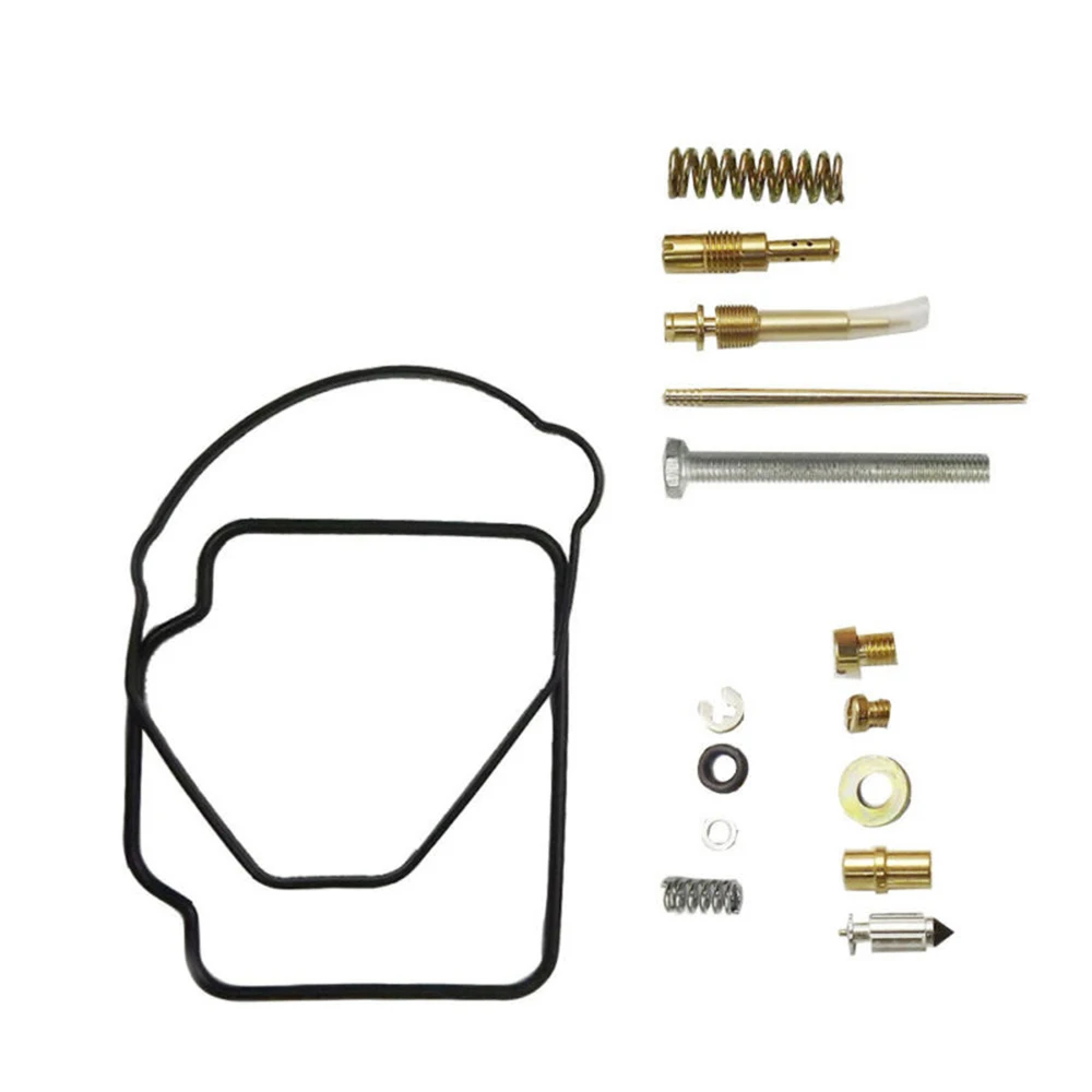 Комплект для восстановления карбюратора, аксессуары для ремонта, запасные части, подходят для Honda ATC250ES, большой красный 1986-1987, части карбюратора