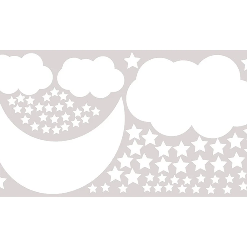 Kids Wall Decal Moon Wall Sticker Cloud Peel and Stick Night Sky Decals for Nursery Babyroom Childroom Girls Boys Bedroom Kids Wall Decal Moon Wall Sticker Cloud Peel and Stick Night Sky Decals for Nursery Babyroom Childroom Girls Boys Bedroom