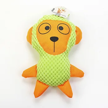 

Pet Toy Bite Resistant Sound Making Dog Toy Monkey Modeling Molar Pet Supplies