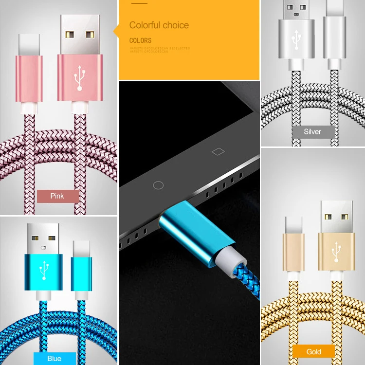 Кабель Micro USB 1,5 м/1 м/2 м/3 м все длины кабель type C Дата USB зарядное устройство кабель для Xiaomi Mi8 Mi9 для huawei p20 для телефона Android