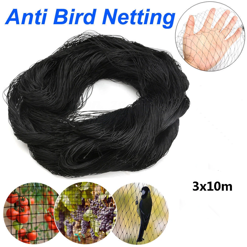 Anti Bird Net Bird-Preventing Netting Mesh for Fruit Crop Plant Tree Garden Home 