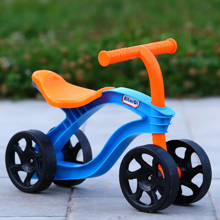 Детский скутер стиль Luge Baby Walker От 1 до 3 лет безпедальный баланс автомобиля беговая дорожка