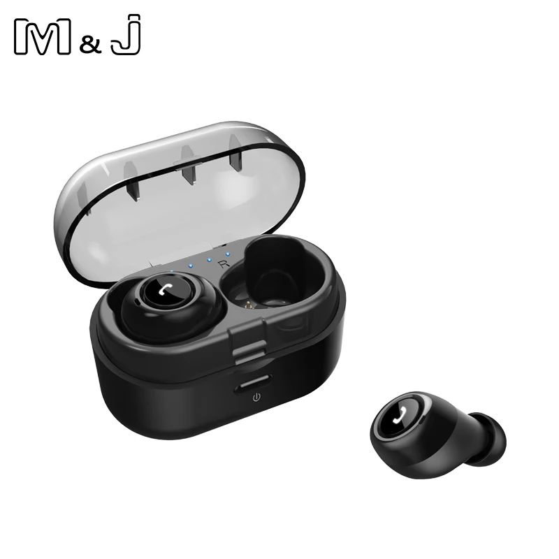 Наушники M &amp J Bluetooth 5 0 TWS беспроводные наушники громкой связи спортивные игровая