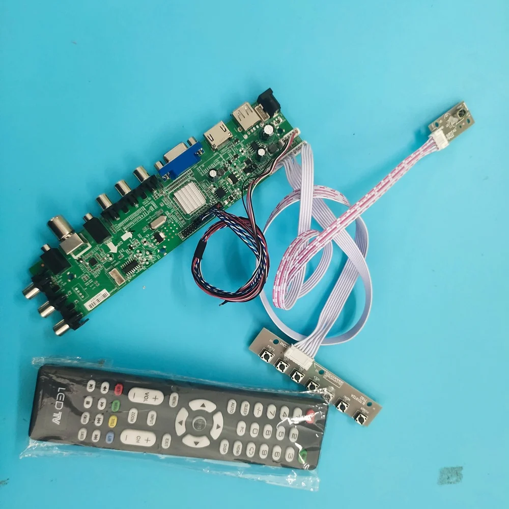 Набор для B173RW01 V.3 дистанционного DVB T T2 40pin 1600X900 плата контроллера сигнала