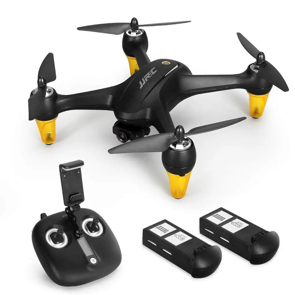 JJRC Дрон с gps Дроны с камерой вид от первого лица с камерой 1080P HD вращение на 90 ° бесщеточный двигатель gps возврат домой следуют за мной высота удерживающий Квадрокоптер
