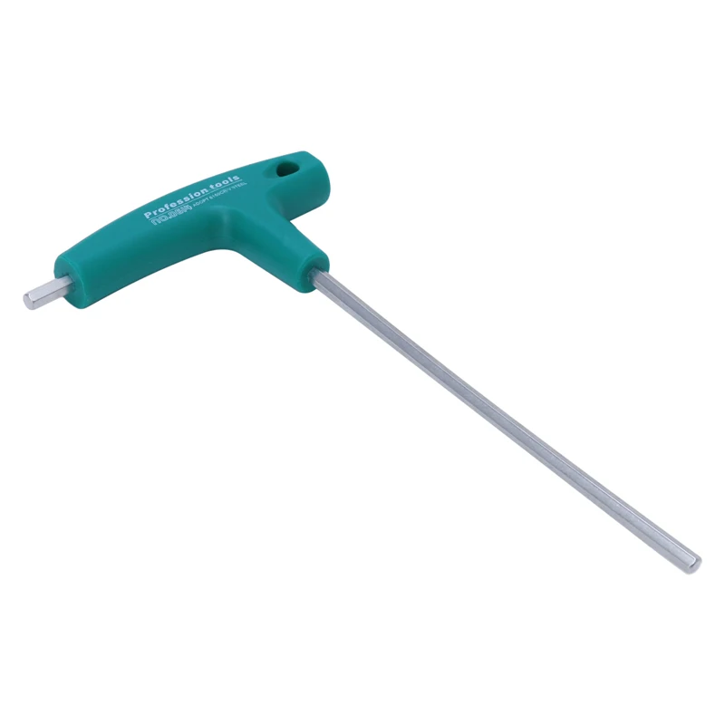 

5mm/6mm T-handle Hex Key Spanner CRV Steel Wrench Hand Tool Double Ended