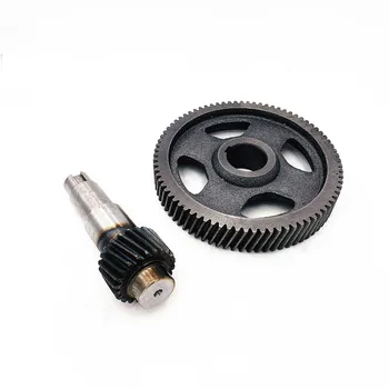 

Tsudakoma ZAX9100 Japanese Red Flag Seahawk air jet Loom Textile machinery parts 22T 80T crimp transmission helical gear shaft