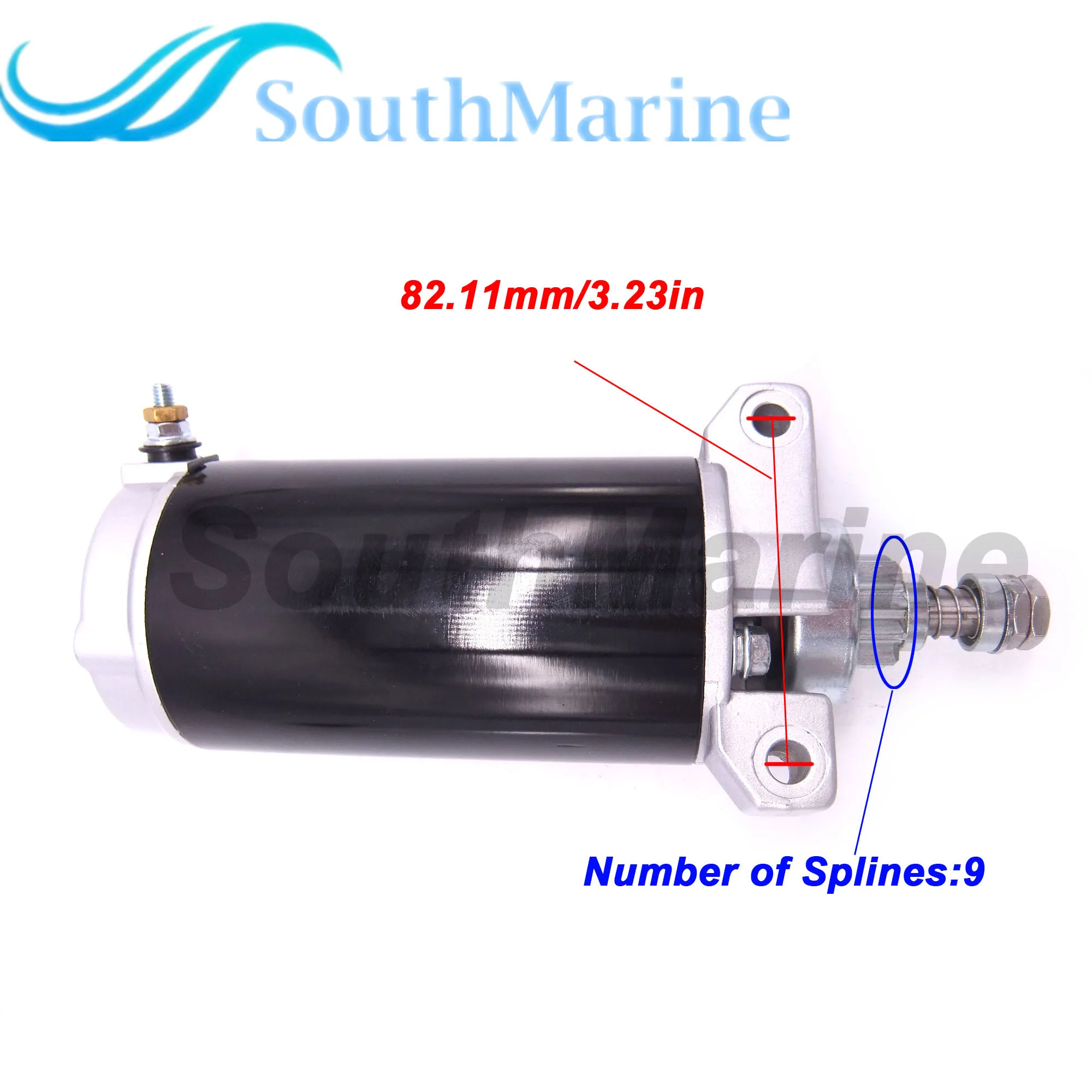 Лодочный мотор 50-859377T 50-884044T 50-888161T 50-893888T стартер для Mercury морской 40HP 50HP 60HP подвесной двигатель, 18-6435