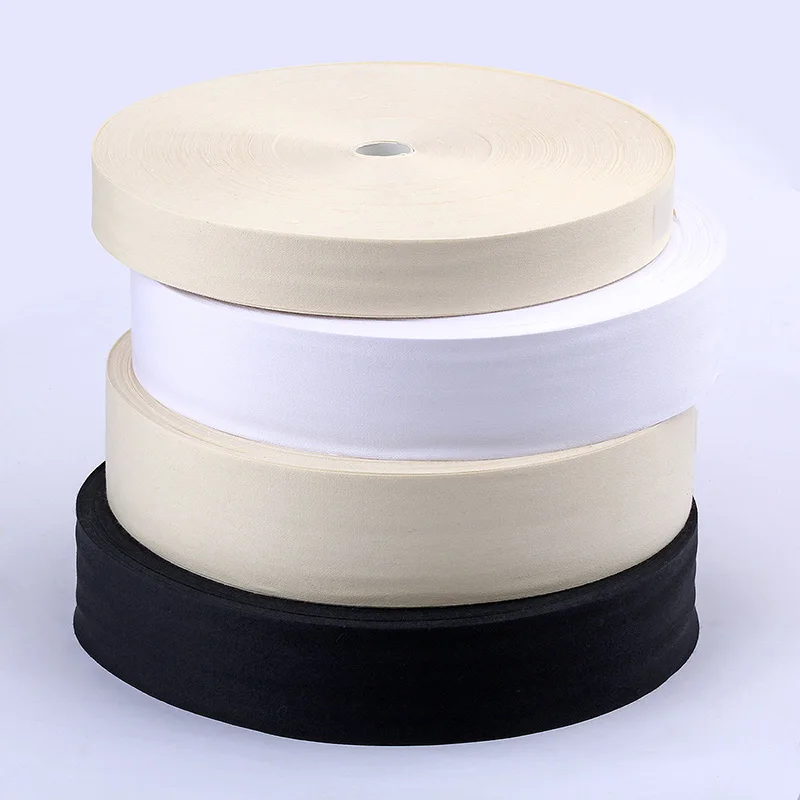 100YARD 10/15/20/25/30/35mm Cotton Webbings High Tenacity Bag Belt ...