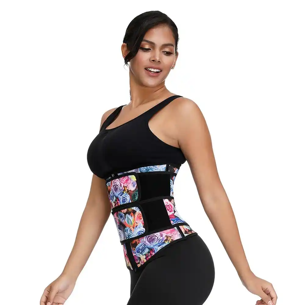 double belted waist trainer
