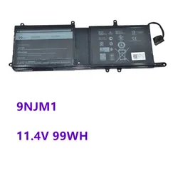 Nova Bateria Do Portátil Para Dell Alienware 15 R3 R4 9NJM1 17 R4 R5 Notebook Série P31E P69F 44T2R HF250 MG2YH 11.4V 99WH