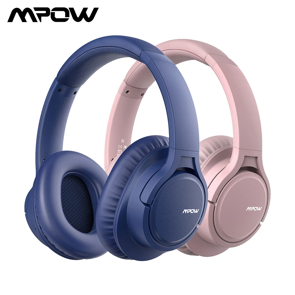 Mpow H7 Wireless Headphones Stereo Bluetooth Headphone Wired Wireless Mode With Microphone For Tablet Pc For Xiaomi Huawei Ios Bluetooth Earphones Headphones Aliexpress