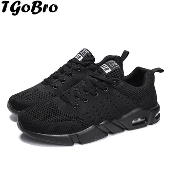 

TGoBro Running Shoes Mens Air Trail Mesh Sneakers Athletic Walking Cross Training Tennis Sports Shoe for Men