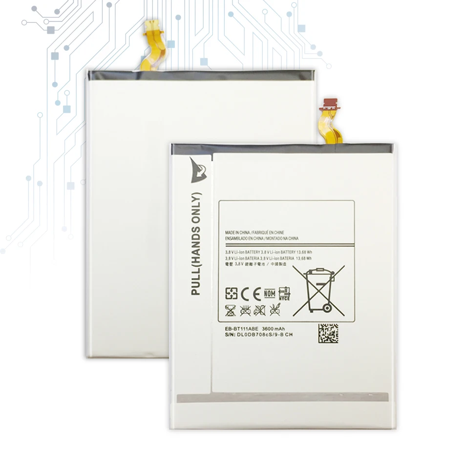 3600mAh запасная батарея EB-BT111ABE для Samsung Galaxy Tab 3 Lite SM T111 T110 T115 литий-ионная полимерная батарея